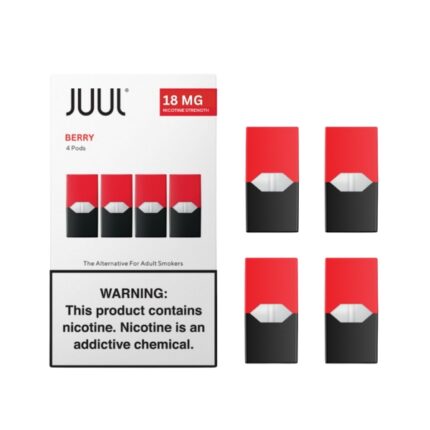 JUUL Berry Pods 18MG 4PcPack in Dubai