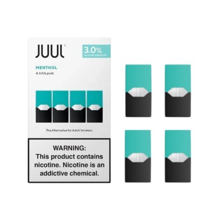 JUUL Pods Menthol 3% 4PcPack in Dubai